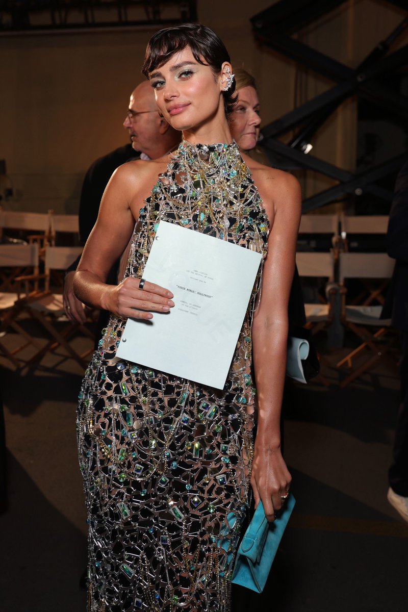 New : Taylor Hill attends Vogue World event