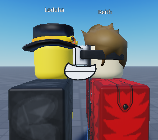 MxZapz's tweet image. "can we please get a phykiss duo. plea for the three fans" -&amp;gt; this is the closest youre getting i just realized i really dont know how to stylize loduha 
#loduha #keith #admintwt #robloxadmins 
mxzapz.straw.page
