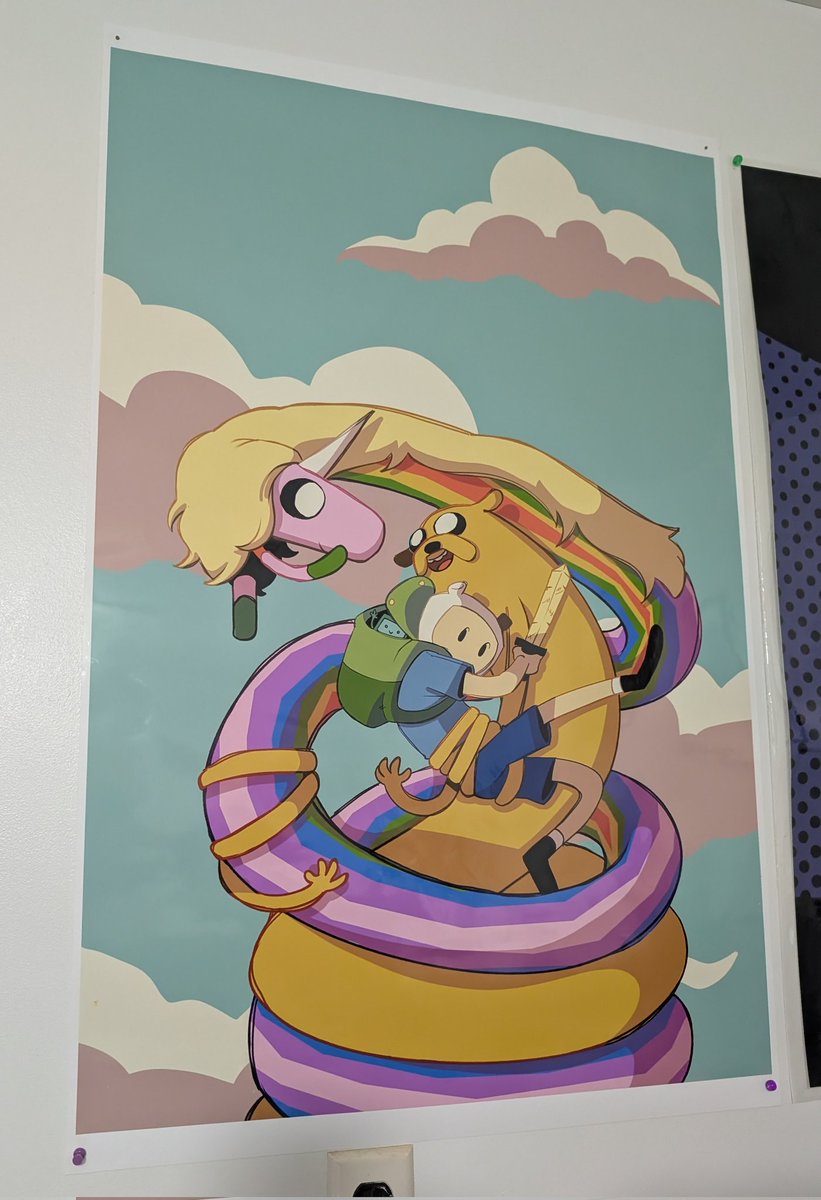 aercatcher's tweet image. i lost the digital file for this poster i made but at least i still have 2 physical copies i guess