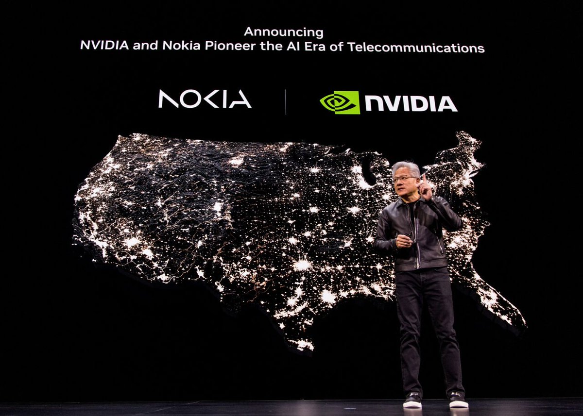 guyette99791's tweet image. NVIDIA launched AI-native 6G stack ARC-Pro, partnering with Nokia to integrate it into future base stations, aiming to help US reclaim telecom leadership
#AI6G #TelecomStrategy