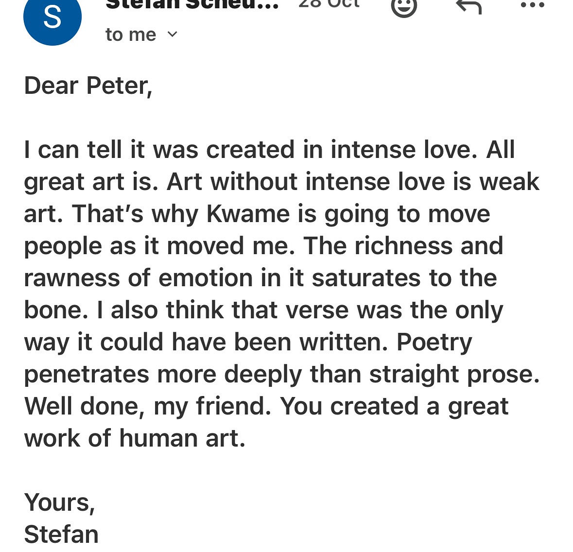 There is something, just something about poetry, that strikes a chord!