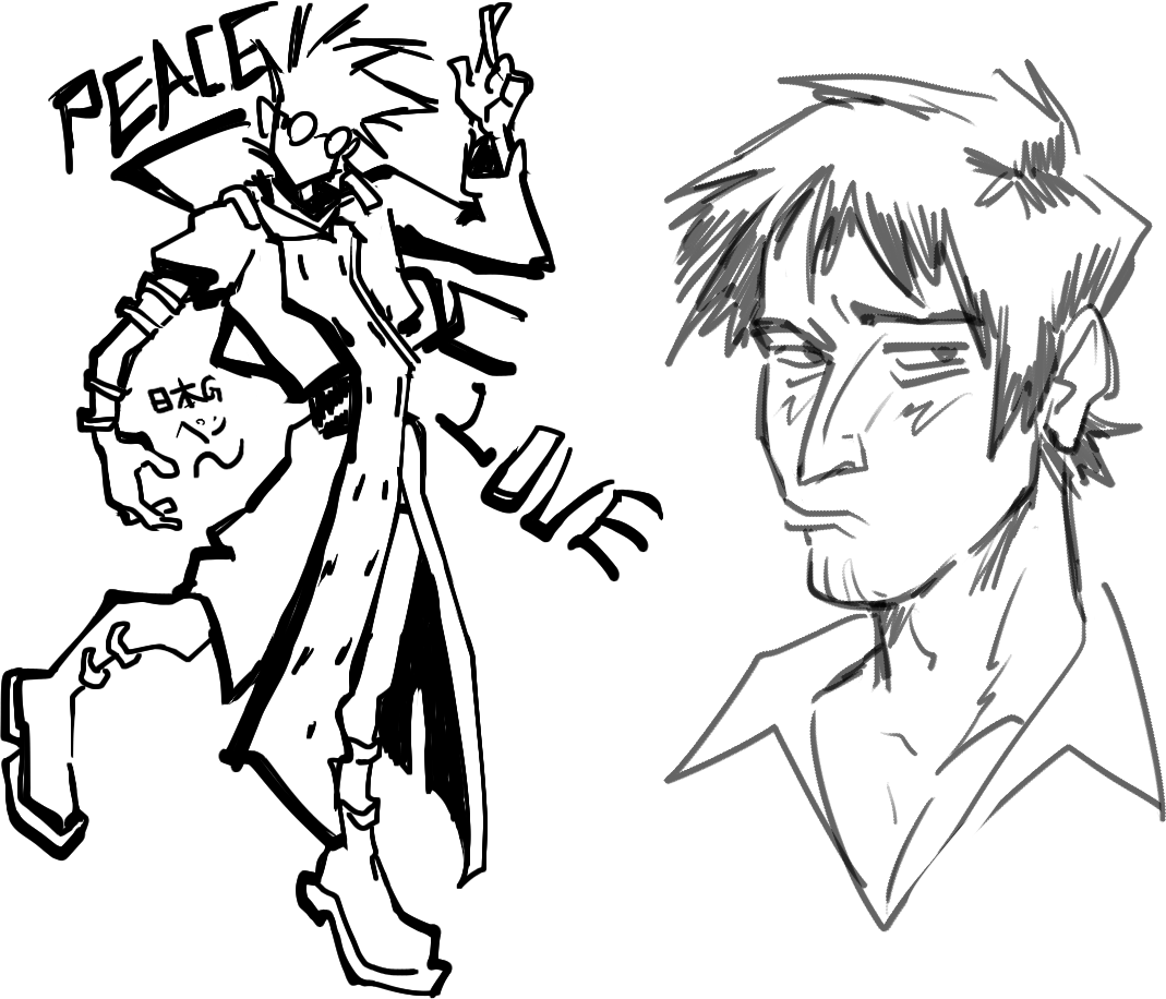 SlavHew's tweet photo. i miss vash #trigun https://t.co/PaNVhyXv7F
