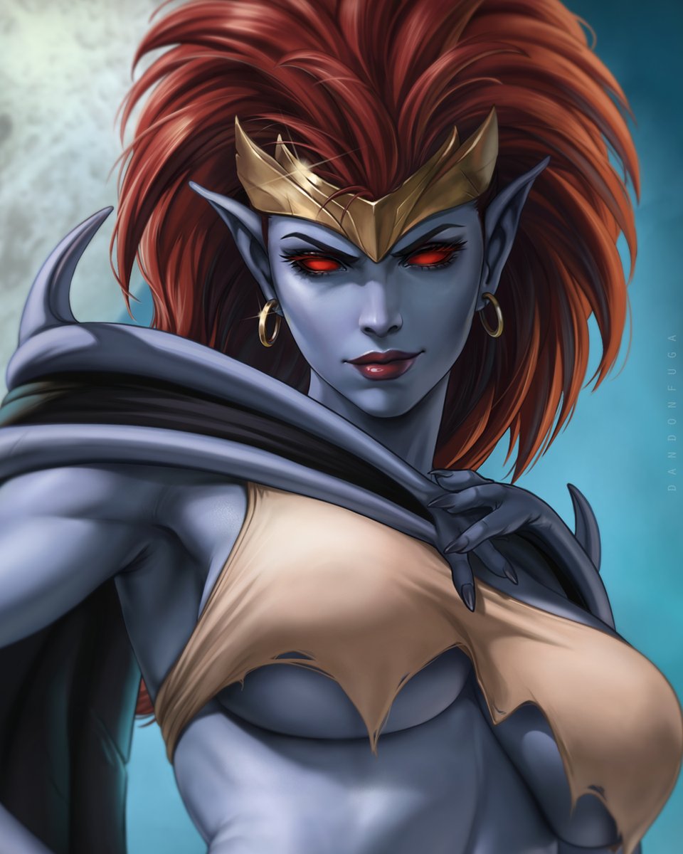 Demona 😈
One of my October artworks 🎃