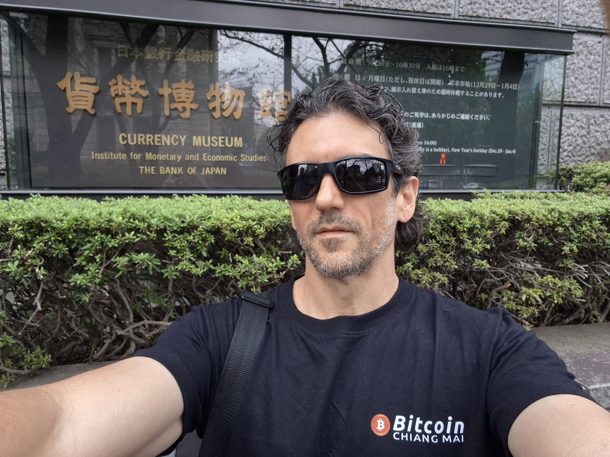 Visited the Currency museum at Bank of Japan.
Same old sad fiat story. 😥

These guys are going to lose their mind when they learn about bitcoin 🤯