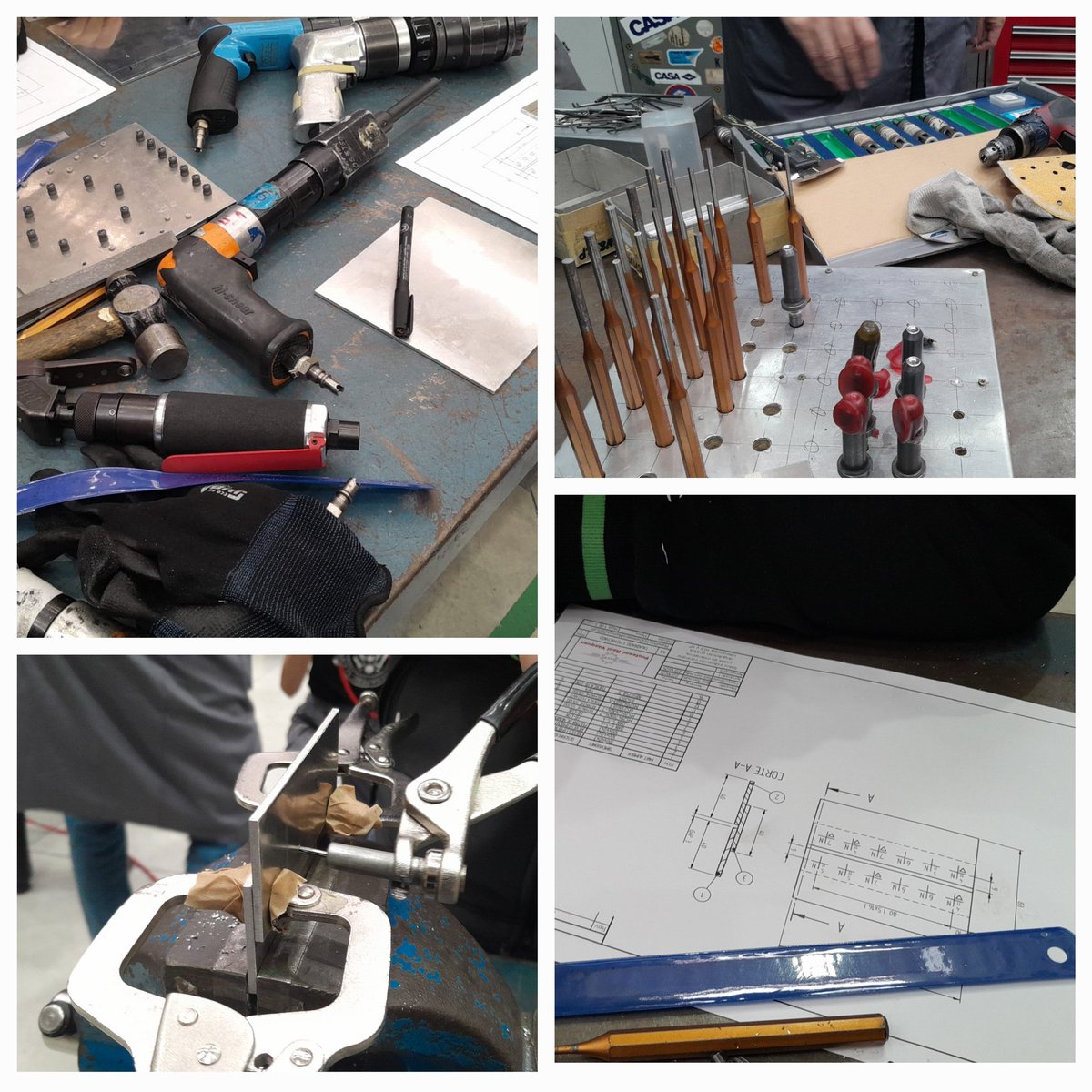 💪 Segundo día de formación del curso en montaje de estructuras en el <a href="/CifpPRV/">CIFP Profesor Raúl Vázquez</a>
El aprendizaje continúa, y hoy hemos tenido una jornada totalmente práctica. Cada ejercicio nos acerca más a dominar las técnicas
 ¡Seguimos avanzando! 🚧🔩
#IF_CMadrid  #ISMIE
<a href="/EvaFdezCabani/">Eva María Fernández Cabanillas</a>