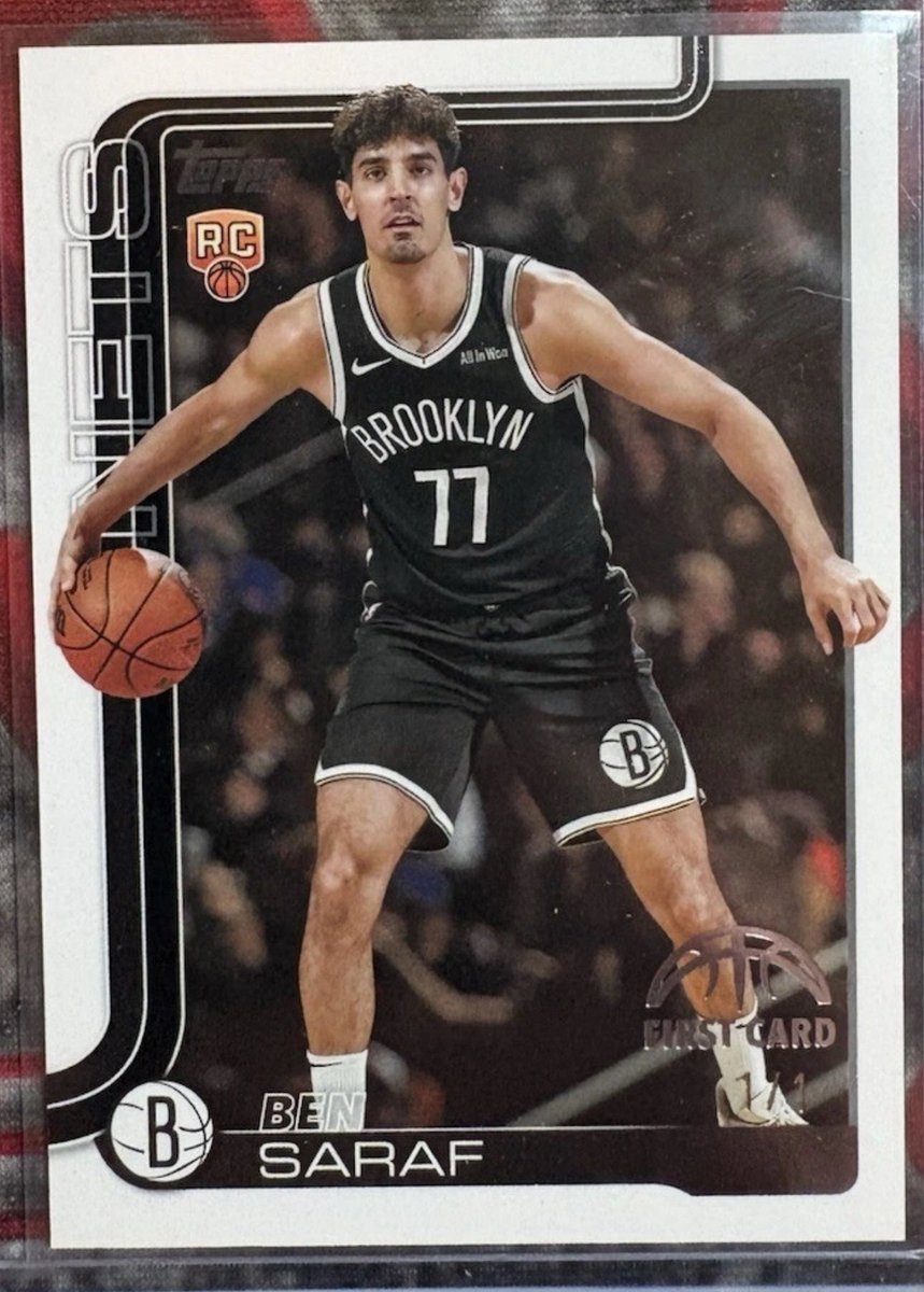 Bought 3 fresh pulled 1/1 <a href="/Topps/">Topps</a> of Ben Saraf and paid with $SPI (Crypto) on Shopping.io !  🔥🏀

<a href="/BrooklynNets/">Brooklyn Nets</a> <a href="/CardPurchaser/">Card Purchaser</a>