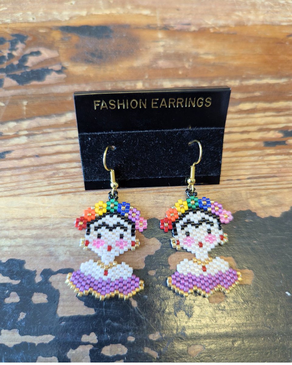 Bright colors, bold designs, and a whole lot of heart  - EWMA’s handmade earrings add confidence, creativity, and charm to any look. 

📍 800 E Hastings St, Vancouver
💛 Support our work: atira.bc.ca/ways-to-help/d…

#EWMALove #ArtisticJewelr
