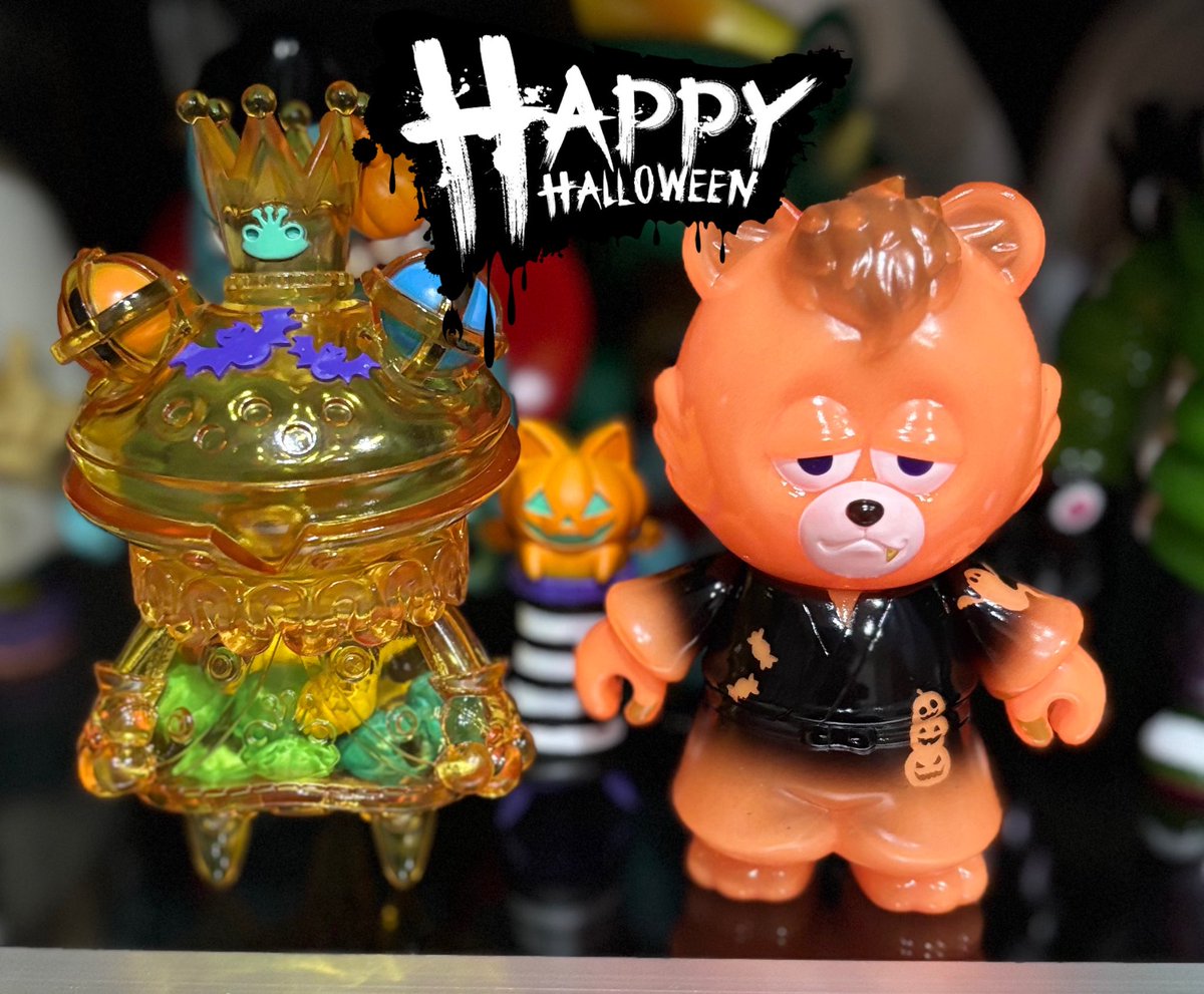 未開封 Fanky Geek モモジロウ ハロウィンバージョン ソフビ 未開封