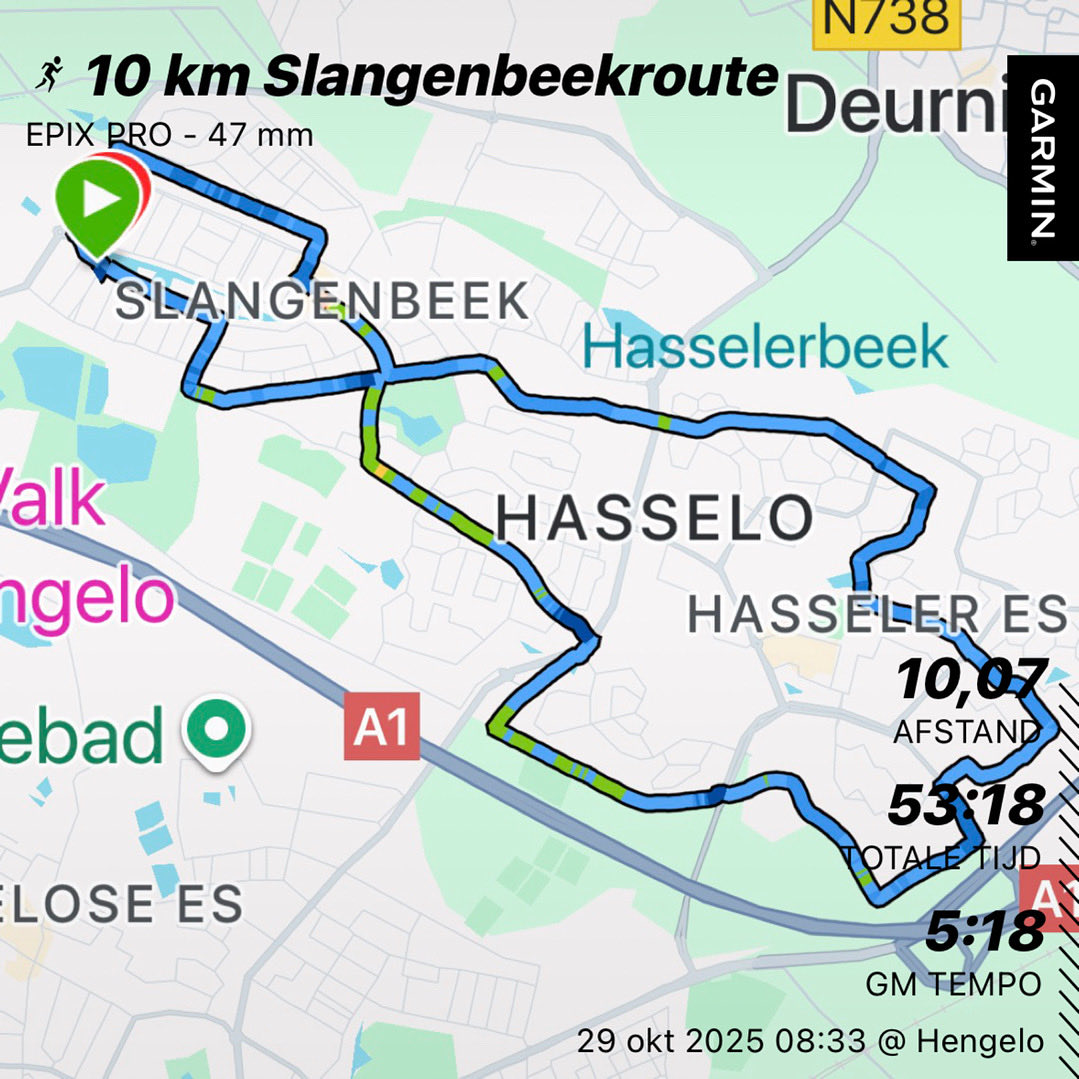 Vanmorgen weer een keer de Slangenbeekroute kunnen rennen. Ging prima vandaag! Het is mooi in de natuur in de herfst, was genieten. Wens jullie allemaal een fijne dag! <a href="/loopmaatjes/">Loopmaatjes</a> <a href="/hardloopvriend/">Hardloopvriend</a>