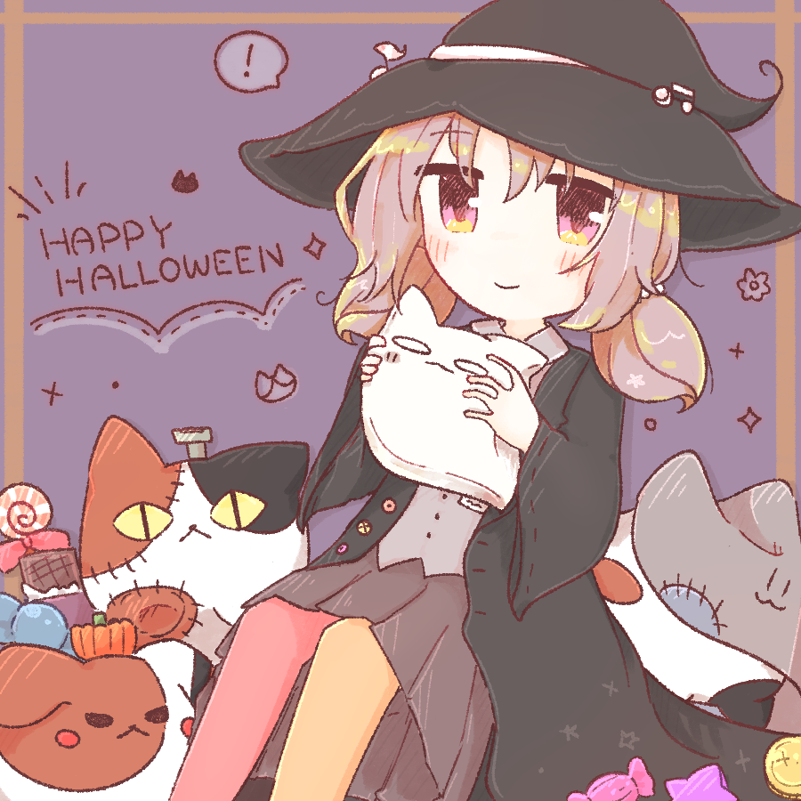sakusakutu's tweet photo. ハロウィン！ https://t.co/WrTT1KkUXR