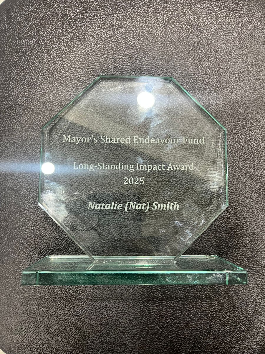arctheatre's tweet photo. CONGRATS to our Education Director @NatAtArc - awarded the @MOPACLdn Long Standing Impact Award '25 from @MayorofLondon Shared Endeavour Fund for her work on Arc's 'Unlimited' performance programme for London primaries since '19! Latest tour kicks off in November! @GroundworkLON https://t.co/fYTEZ2A7m0