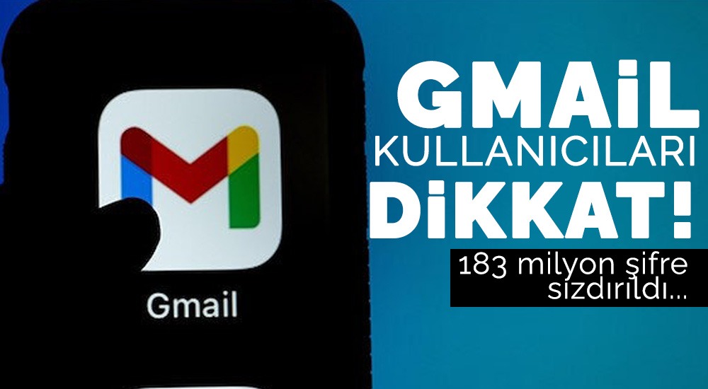 baskagazetecom's tweet image. Gmail kullanıcıları dikkat! 183 milyon şifre sızdırıldı...

baskagazete.com/haber/gmail-ku…

#gmail #veriihlali #gmailhack
