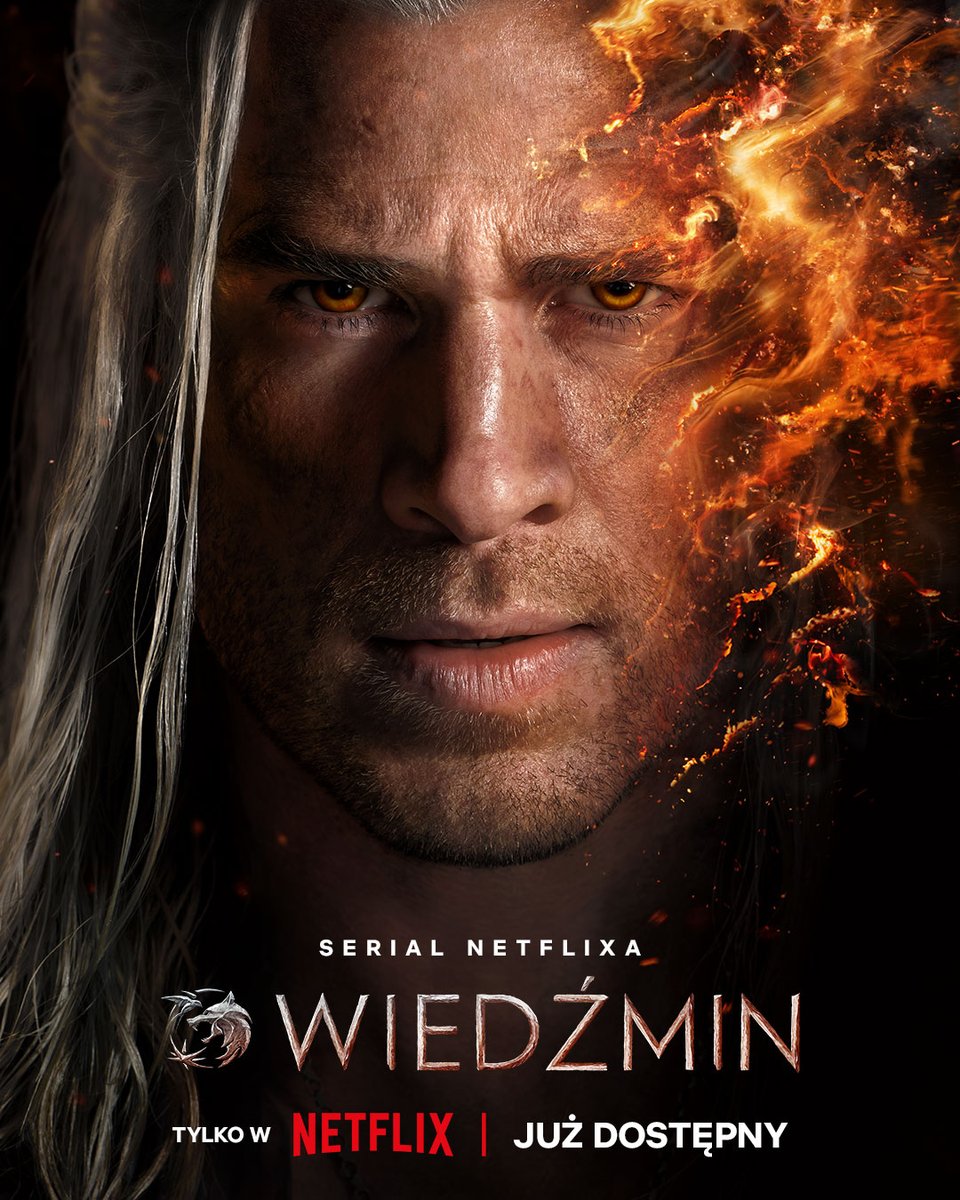NetflixPL's tweet photo. Dajcie mu przeciwników, on zajmie się resztą. 4. sezon „Wiedźmina" już dostępny. https://t.co/5PX88ml5UW