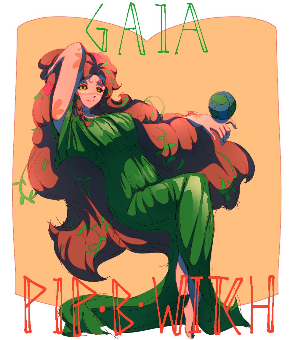 Day 29, Gaia
Saw a pose while looking for some references and just had to go the greek goddess route for today. Hope yall like what you see and do check out the lady as well, shes very cool
#bwitchyart
#Devilsinktober