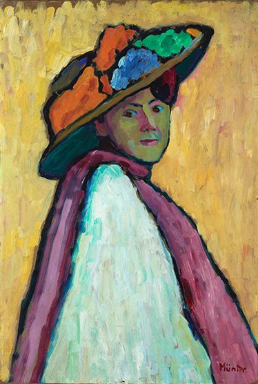 MGregoryWriter's tweet image. Gabriele Münter receives her first solo New York museum exhibition at the @Guggenheim 

#WomenArtists