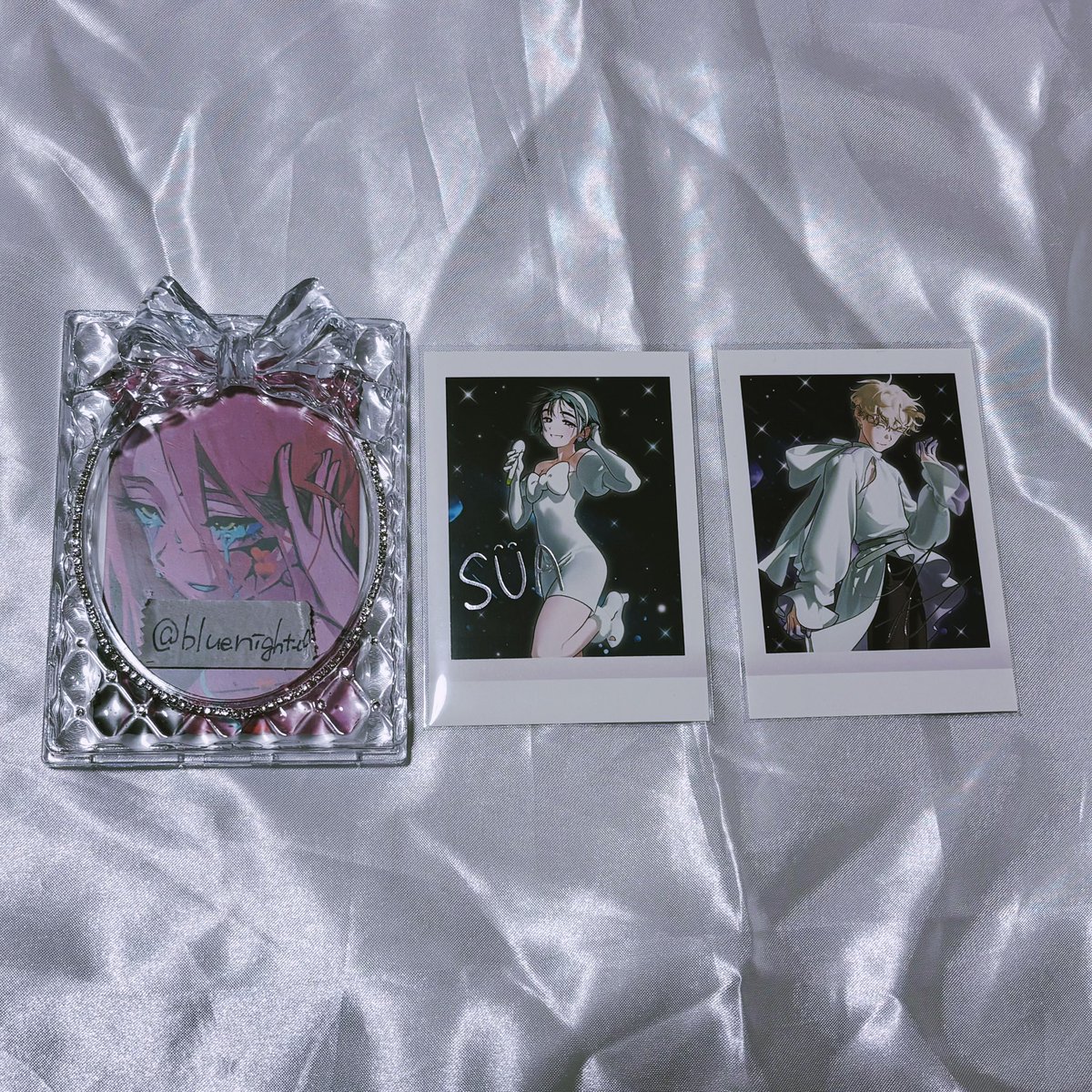 bluenight_oO's tweet photo. 【交換・譲渡】エイリアンステージ エイステ
ALIEN STAGE ぱしゃこれ

譲)スア、ヒョナ、ルカ (1枚目箔押し)

求)3枚目 ミジ、ティル or 異種 ＞ 各90円＋送料
箔押しはアップ優先のミジとティル各1求めております。

箔押し⇔箔押し
お気軽にお声かけ下さい🙇‍♀️ https://t.co/krJF4DC1dC