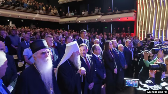 gurakuqkuqi's tweet photo. The Russian Historical Society in Serbia and the Architecture of Euro-Asian Security

The statements and actions of the Lavrov–Vučić–Vulin triad between October 24–27, 2025, escalated the threat against the Western security structure in Europe (including the Western Balkans), presenting the West with two alternatives: either allow the realization of Russian-Serbian interests under the Euro-Asian security framework, or face war.
In just four days, three interlinked events revealed three levels of a single operation: Aleksandar Vučić articulated the political narrative (“Serbia toward the EU, but without recognizing Kosovo”); Aleksandar Vulin institutionalized Russian influence through the newly founded “historical” society; and Sergey Lavrov delivered the Euro-Asian geopolitical narrative to the international audience. This strategic coordination forms the foundation for implementing Aleksandr Dugin’s geopolitical doctrine.

“The Serbian World” as a Doctrinal Basis

The Russian Historical Society, inaugurated on October 26 in Belgrade, was presented as “a meeting point for all those who see Serbia as a state that will fight without any reservation for the peaceful creation of the Serbian world and to be a true ally of Russia and China.”
This statement by Aleksandar Vulin, former Minister of the Interior, former head of the Security and Intelligence Agency (BIA), and a figure sanctioned by the United States for corruption and ties to the Kremlin, is a strategic declaration aimed at institutionalizing the concept of the “Serbian world” as a metapolitical project under the Kremlin’s umbrella.
The event was attended by key figures from the Serbian state and the Serbian Orthodox Church: Patriarch Porfirije, Interior Minister Ivica Dačić, Russian Ambassador Aleksandr Bocan-Kharchenko, and representatives of the Russian Academy of Sciences. The national anthems of Russia, Serbia, and Republika Srpska were played as symbols of spiritual and political unity.
This political-religious ritual reinforces the fact that Serbia is no longer operating solely within the domain of classical diplomacy, but is constructing a hybrid ideological infrastructure, where history, religion, and security intertwine to produce a shared identity with Russia.

Naryshkin, Vulin, and the “Academization” of Influence

At the head of the Russian Historical Society stands Sergey Naryshkin, Director of the Foreign Intelligence Service of the Russian Federation (SVR), a fact that gives this institution an unmistakably intelligence-oriented character. Naryshkin introduced the society’s establishment through a video message, describing it as “a confirmation of the spiritual and historical connection between the Russian and Serbian peoples.” To an uninformed audience, this may sound like cultural rhetoric, but for security analysts, it signals a direct infiltration of the Russian influence apparatus into Serbia’s system of knowledge and culture.

In practice, this society will function as a platform for:
- rewriting regional history in line with the Russian narrative (“NATO as the aggressor”, “Serbia as the historical victim”);
- spreading cultural propaganda under the guise of “scientific cooperation”;
- and preparing the ground for infiltration into educational and media institutions.

Whereas Russian influence in Serbia once operated primarily through energy, media, and politics, it is now being capillarized into the fields of history and collective memory, the domains most difficult for Euro-Atlantic structures to neutralize.

Lavrov and the “New Security Architecture”: Rhetoric as a Cover

At the same time, in Minsk, Sergey Lavrov warned that “Europe is preparing for war,” but claimed that Russia “does not target any NATO or EU member state.” He proposed the creation of a “pan-continental structure of Euro-Asian security,” presenting Moscow as an alternative to the Western order based on NATO. This idea of a “new security architecture” is essentially a reformulation of Aleksandr Dugin’s doctrine of the Euro-Asian space, in which Russia positions itself as a spiritual and civilizational center opposing “Western degeneration.”
In practical terms, Lavrov used the same logic to delegitimize Kosovo’s independence, comparing it to the annexation of Ukrainian regions, a legally and politically false comparison. Kosovo declared independence following Serbian genocide and apartheid against Albanians, which ended only after NATO’s humanitarian intervention and a process supervised by the UN and the EU. In 2010, the International Court of Justice confirmed that Kosovo’s declaration of independence “did not violate international law.” Russian “referendums” in occupied territories, by contrast, are illegal acts under international humanitarian law.
This comparison shows that Russia does not seek genuine dialogue but rather aims to normalize its annexationist methods by relativizing historical facts. And this is precisely where the function of the Russian Historical Society comes into play: to make such narratives acceptable through so-called “historical reasoning.”

Vučić and the Double Game

Within this scheme, Vučić remains the figure of façade neutrality. While he declares to the domestic audience that he “will never recognize Kosovo, and if someone after him wishes to do so, they can do it themselves,” presenting himself as the sole defender of Kosovo, he simultaneously portrays himself to the European Union as a leader ready to integrate Serbia into the EU, but not with an independent Kosovo.
Through this stance, Vučić openly displays resistance to peace and security in Europe. This deliberate duality serves as a Russian tool to keep Serbia tied to Brussels while using it as a gateway for the strategic realization of Moscow’s interests.
Unlike all other EU candidate states, Serbia has not imposed sanctions on Russia and continues to engage in coordinated activities with the Russian propaganda apparatus, as demonstrated by the establishment of the Russian Historical Society.

The Splitting of the Euro-Asian Front and the Threat to Western Security

The Lavrov–Vučić–Vulin triad marks a clear partitioning of the Euro-Asian front and the creation of an ultimatum-style strategic line: either Russian-Serbian interests are accepted in Europe, or confrontation follows.
This strategy is a coordinated diplomatic threat that followed a series of drone provocations from Estonia to Kosovo, testing the response of the Western security line.
The events indicate hybrid preparations for a new conflict, where diplomacy, historical propaganda, and controlled military actions are combined to force a change in the European security order.
Vučić’s statements about a “change in the geopolitical circumstances” are directly linked to this plan, signaling readiness to act against Kosovo the moment the international balance weakens.
In this context, the Russian Historical Society in Serbia is not a cultural project but an ideological infrastructure of hybrid warfare, preparing the political and spiritual justification for the next phase of Russian-Serbian confrontation with the West.

@HelsinskiOdbor @vonderleyen @USEmbPristina @realDonaldTrump @SecRubio @OSCE @OSCEKosovo @RitchieTorres @UN @RihoTerras @UNHumanRights @kajakallas @MartaKosEU @aliciakearns @eucopresident @EP_President @vonderleyen @EmmanuelMacron @GiorgiaMeloni @_FriedrichMerz @Keir_Starmer @bueti @MiRo_SPD @FarCanals @DorisPack2 @agim_musliu @GunterFehlinger @FetoshiArben @Sandulovic_N @i_videnovic @natasakandic @DanielSerwer @GermanAmbKOS @jonhargreaves67 @DailyShqip @ThisisKaltri @Romanistan1971 @petritmalaj @shkamberi @zpshns @FlamurKrasnq @albinkurti @VjosaOsmaniPRKS @natasakandic @L_H_111 @GlobalPatriaX

#Lavrov #Vucic #Vulin #SerbianWorld #HybridWarfare #RussianInfluence #EuroAsianSecurity #WesternBalkans #OSINTAnalysis #HybridThreats #SecurityArchitecture #KremlinNarrative #Serbia #Kosovo #Russia #EU #NATO #Geopolitics