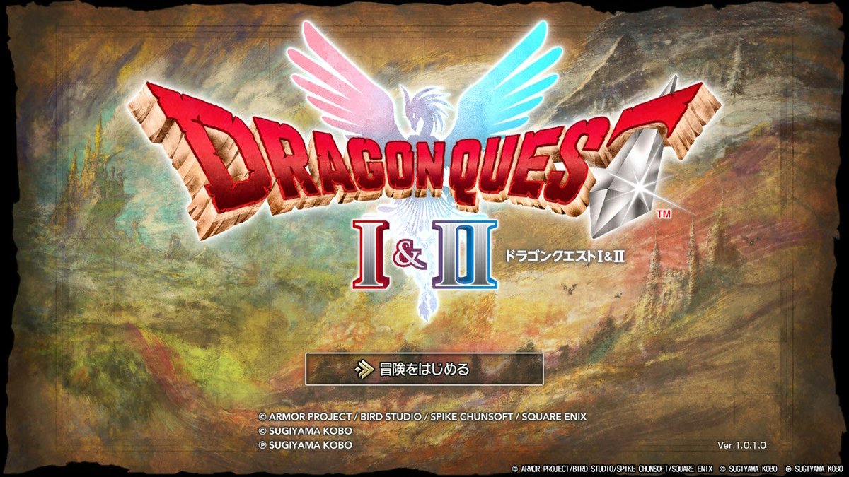 Tosh_Ramone's tweet photo. ドラクエ1&amp;2
始まりました

#DQ1and2 https://t.co/MUIZ00z981