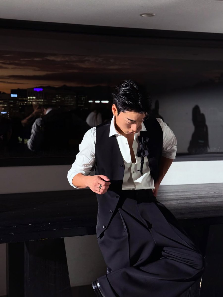 [📷] Jae O with SAN 

"Welcome to DG Family ♥️"
.
#ATEEZ #에이티즈 #CHOISAN #DGxSAN <a href="/ATEEZofficial/">ATEEZ(에이티즈)</a>