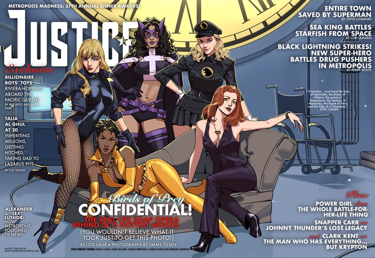 𝐵𝒾𝓇𝒹𝓈 𝑜𝒻 𝒫𝓇𝑒𝓎 confidential! The real-life soap opera behind DC’s hottest heroes (you wouldn’t believe what it took just to get this photo!) 🍎

Photographs by <a href="/daxramires/">Dax’s art twidder 🦆🦆🦆 COMMISSIONS OPEN!</a> #BirdsOfPrey