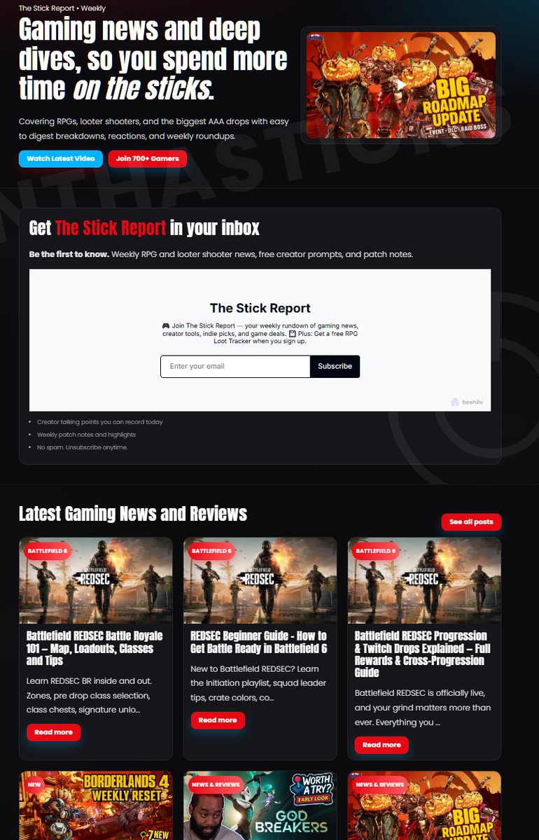 OnThaSticks – A Gaming Network Built for Clarity tweet media