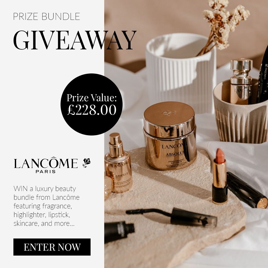 WIN with Cohorted! ✨
We’re giving you the chance to get your hands on a Lancôme Luxury Beauty Bundle worth over £200 😍💄🌹

👉 Enter now: buff.ly/6X6rNUW

#Cohorted #Giveaway #Lancome #LuxuryBeauty