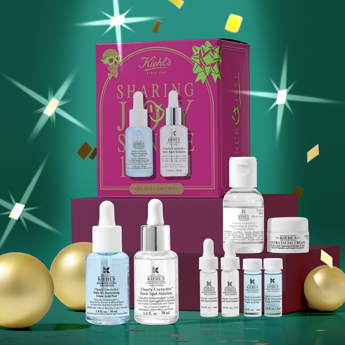 キールズ　トリートメントウォーター＆セラムセット キールズ トリートメントウォーター＆セラムセット キールズ