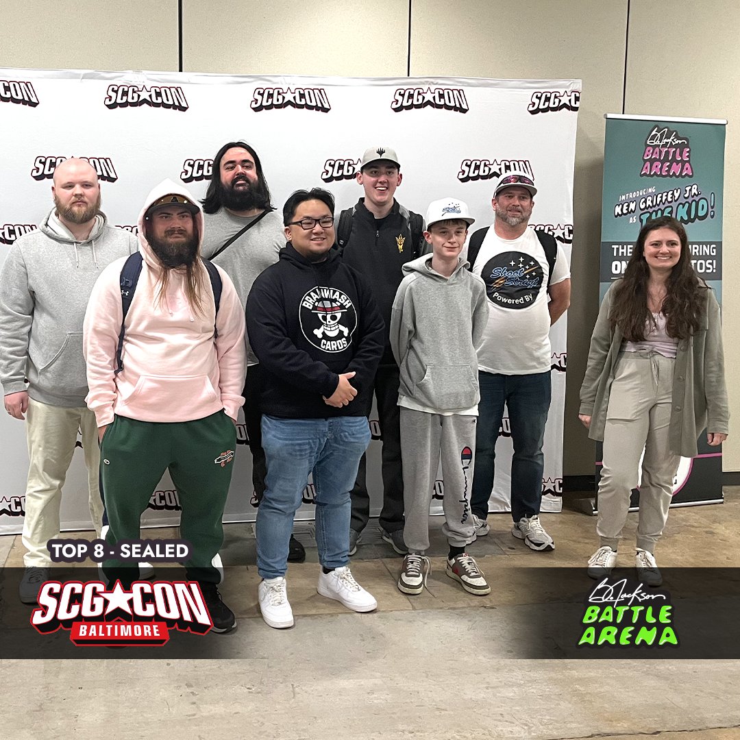 What a weekend for BoBA at SCG CON Baltimore! The community definitely brought the hype and energy.

Saturday – Spec Playmaker
Our signature Spec Playmaker event saw some of the best BoBA competitors battle it out all day. After intense rounds, multi-regional champ Seatown once