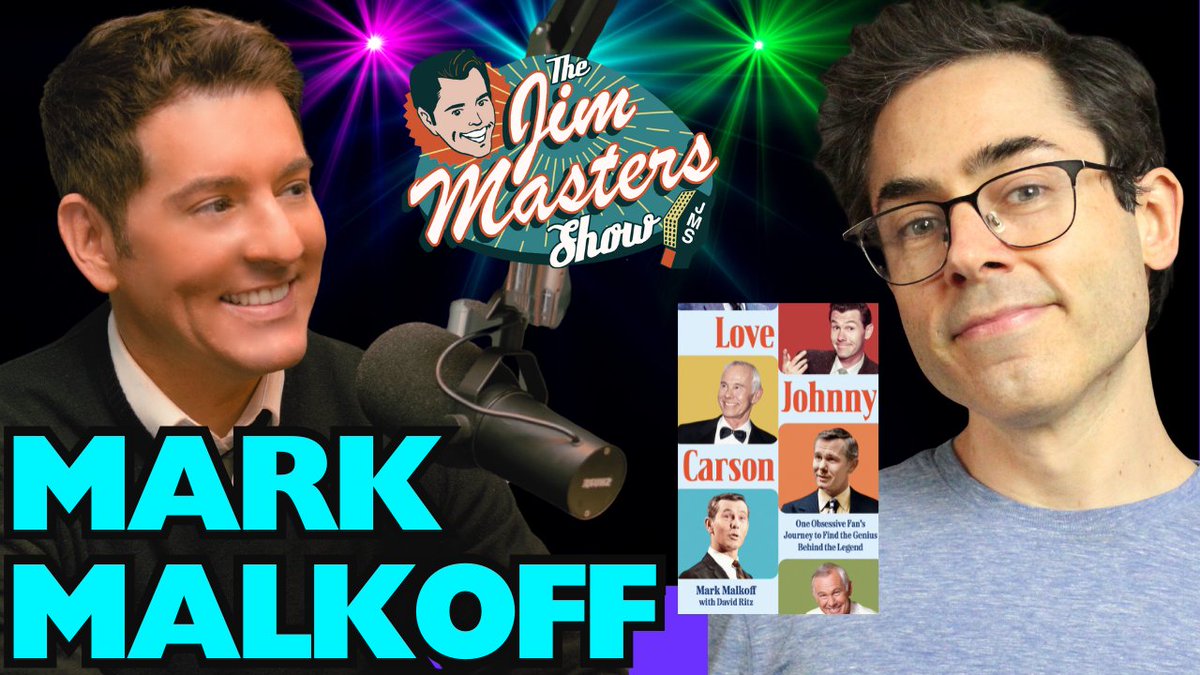 Happy 100th Birthday #JohnnyCarson, Join us Today LIVE! at 4p ET 3p CT 1p PT as we celebrate Johnny with #comedian #writer #author #MarkMalkoff as he shares his new book: "Love Johnny." Watch Here: youtube.com/watch?v=Ozwnqj… Enjoy! #thejimmastersshow #jimmasterstv #thetonightshow