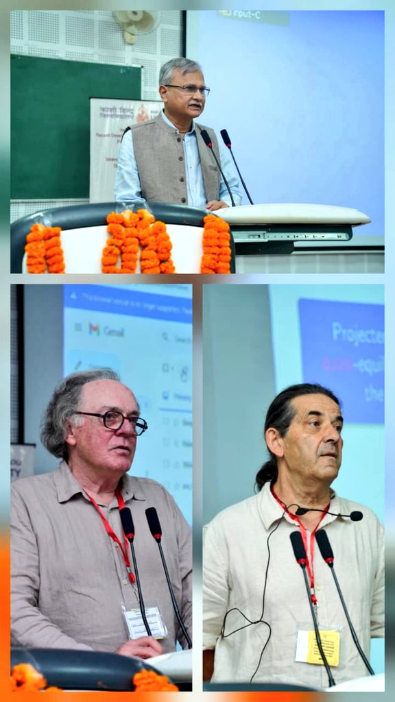 Director_ISc's tweet image. Inaugural function of
IndoFrench Seminar on “Recent Developments in Nonlinear Optimization Problems and Applications (RDNOPA-2025)”
and
International Conference on &quot;Nonlinear Optimization and 
Applications (ICNOA-2025)&quot; was organised today in Mahamana Hall, Institute of Science.