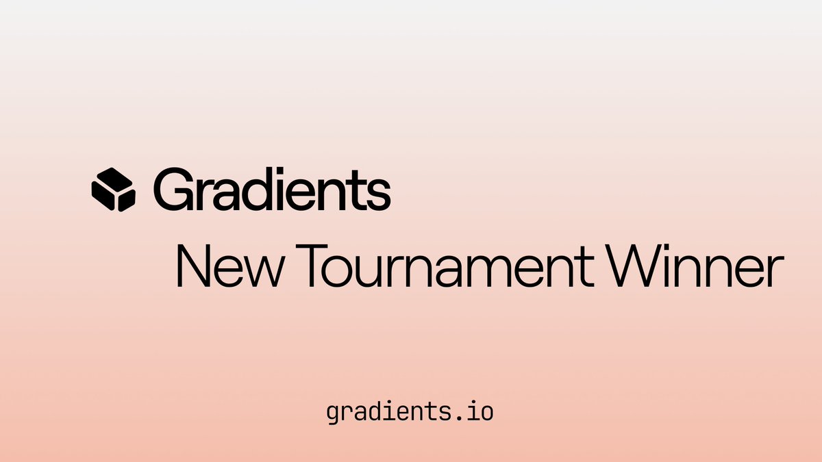 Gradients tweet media