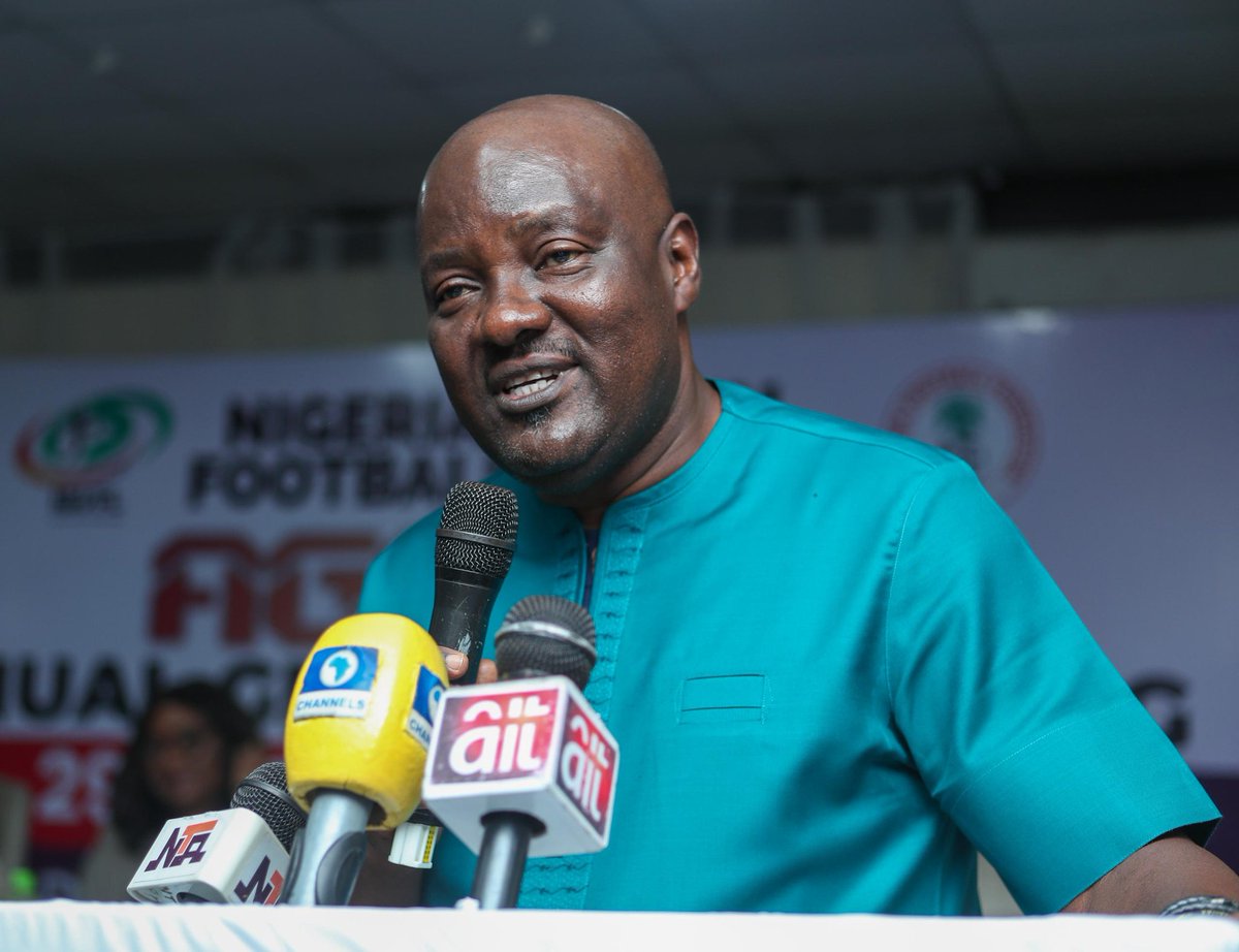 TheNWFL's tweet photo. 📸Honourable Commissioner for Sports, Rivers State, and former NFF Board Member and Technical Committee Chairman, Barr. Chris Green, represented the Governor of Rivers State and officially welcomed participants to Port Harcourt.
#NWFLAGA2025 #NWF26 https://t.co/2zicRj1fu4