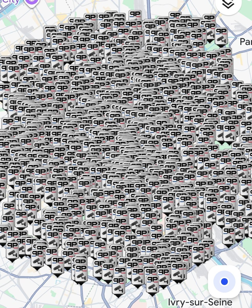 Les droites se déchirent mais elles restent liberticides &amp; menteuses. 
Sur les caméra de vidéosurveillance, ce que Dati ne dit pas : Ds les gares, les stations de métro et l'espace public, il y a déjà ~84500 cameras qui fonctionnent ! 
Dont 4400 juste sur l'espace public ⬇️ (1/4)