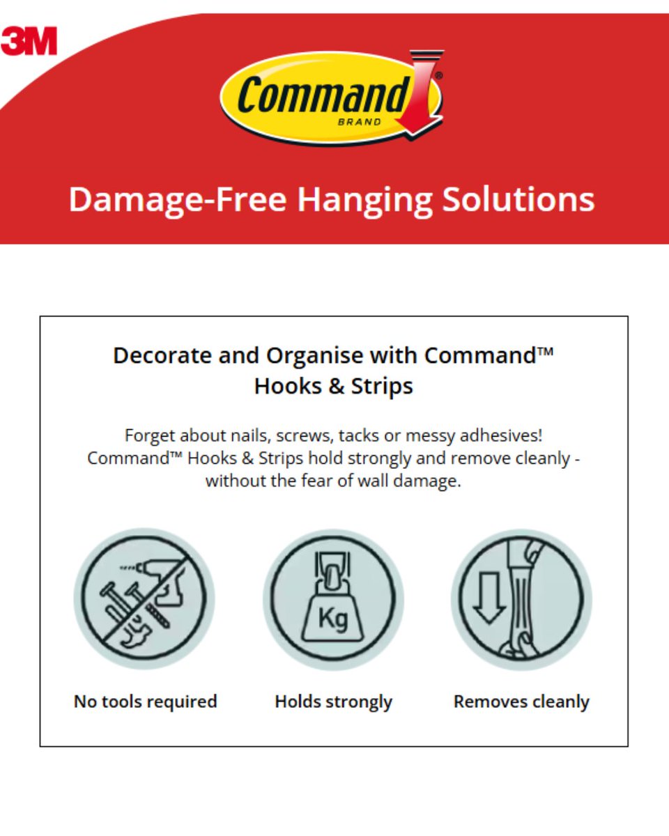 Design your space.
No tools. No holes. No worries.
🖼️ Picture Hanging Strips — small strips, big impact

Shop the range on our website:
officesupplies.org.uk
