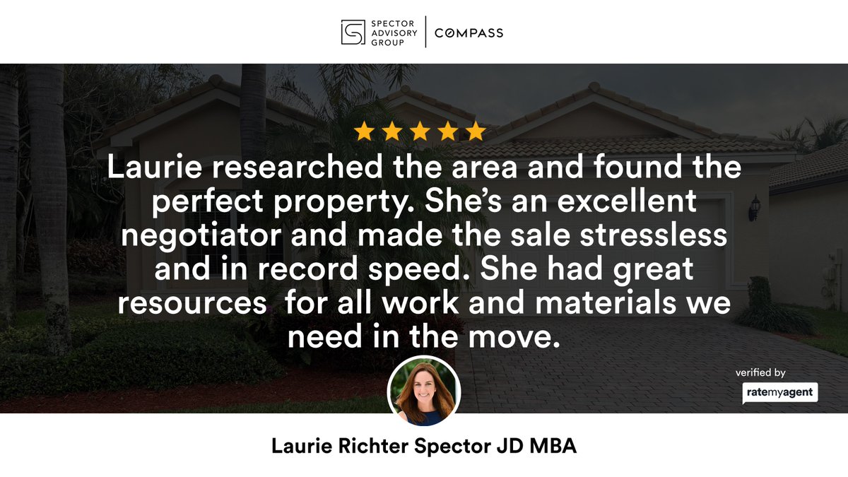 FLLProperties's tweet image. Our latest review in Boynton Beach!
rma.reviews/3wt5vmlx3a2d

...
#realestate #CompassFlorida #Compass #SpectorAdvisoryGroup