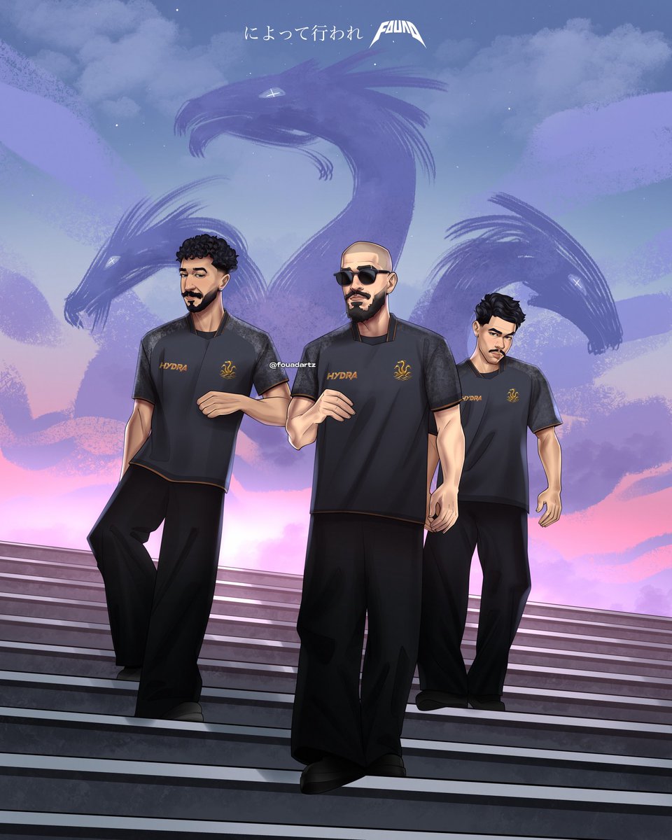 رسمه خفيفة لتيم هايدرا 
وش توقعاتكم لهم فالساحة ؟