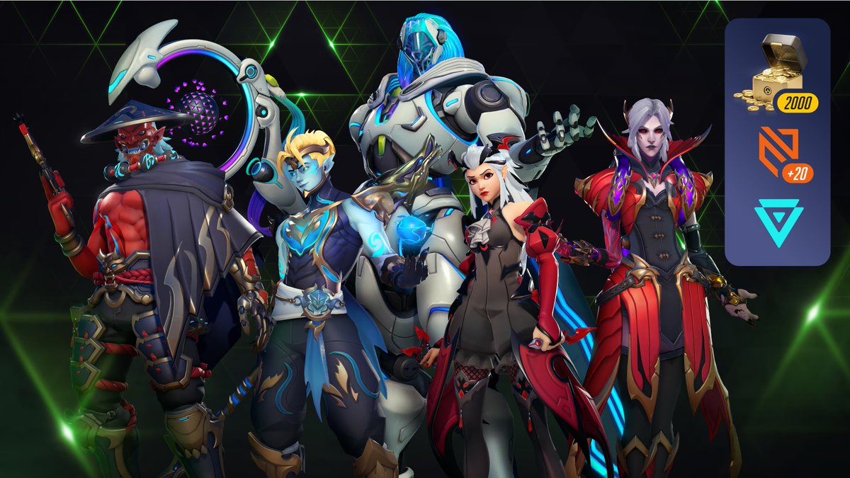 🔴Sorteio🔴
🟣Passe de Batalha Supremo
🟡2000 moedas + 20 avanços no passe

Regras: 
1⃣Seguir eu <a href="/nyohlzz/">Nyohl 仁王</a> 
2⃣RT + Like
3⃣Marcar um amigão 👍

RE: 07/11
Obrigado <a href="/OverwatchBrasil/">Overwatch</a> pelo código 👋
#OW2BR #OW2Temporada19