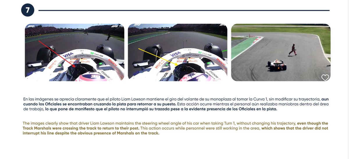 La representación de FIA en México comparte la explicación que el organismo tiene del caso de los oficiales de pista que estuvieron involucrados en la intervención de la curva 1 en la vuelta 3. De acuerdo a lo que explican, Lawson no siguió los procedimientos...