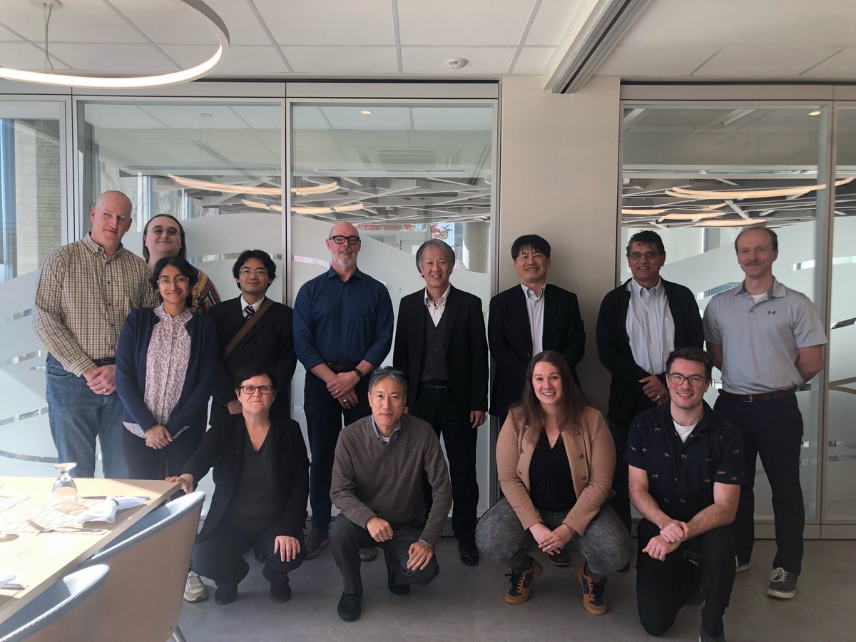 Carbon to Metal Coating Institute (C2MCI) (@_c2mci) on Twitter photo This week, we welcomed researchers from Tokyo Electron (TEL) to share research updates and tour our labs @QueensU & <a href="/Carleton_U/">Carleton University</a>.
We were grateful for the chance to greet our overseas collaborators and strengthen our partnership! We look forward to sharing future work with TEL. This week, we welcomed researchers from Tokyo Electron (TEL) to share research updates and tour our labs @QueensU & <a href="/Carleton_U/">Carleton University</a>.
We were grateful for the chance to greet our overseas collaborators and strengthen our partnership! We look forward to sharing future work with TEL.