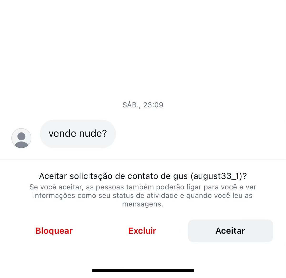 Não vendo, mas tenho of 🤗