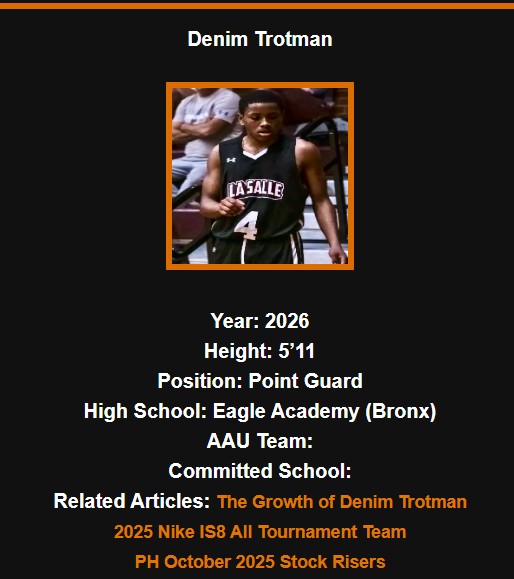Denim Trotman
recruitthebronx.com/index.php/pros…