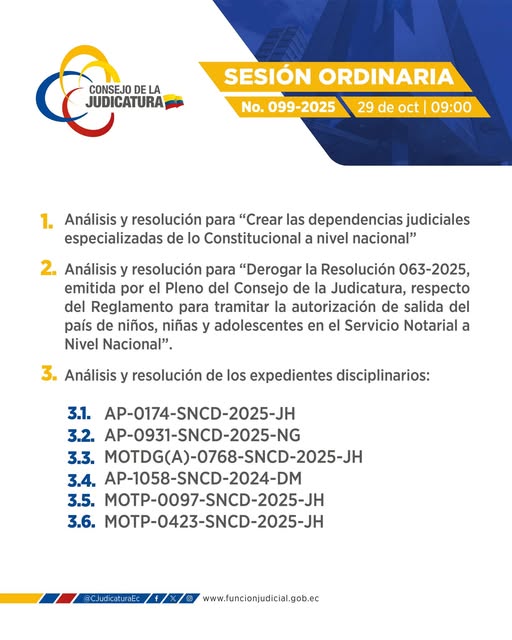 NguyenGuerrero's tweet photo. Resulta alarmante que el @CJudicaturaEc pretenda derogar el reglamento que exigía mayor rigor a las notarías para autorizar los permisos de salida del país de niños, niñas y adolescentes.

Esta norma es una herramienta clave contra la trata de personas, la explotación sexual y laboral y el tráfico de órganos que amenazan a nuestra niñez.
#NiñezPrimero #DerechosHumanos #TrataDePersonas