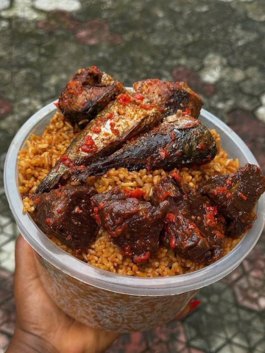 Be honest how much can you get this bowl of jollof rice and fish in your area