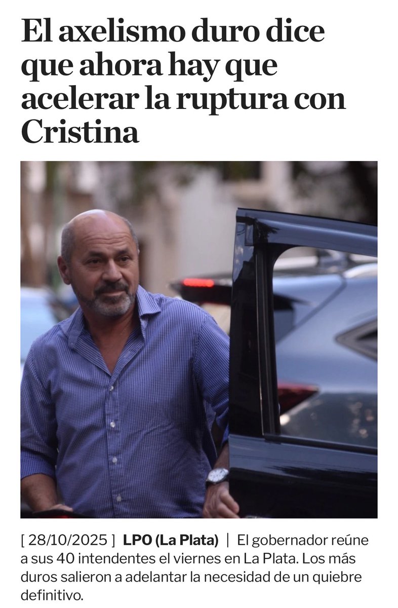 Lo bueno es que ciertos dirigentes supieron leer el resultado del domingo y ya se pusieron a trabajar en una idea totalmente revolucionaria: jubilar a Cristina.
Vamos muchachos, ya aburren.

Dejen de criticar y de decir boludeces sobre la única que representa de verdad los