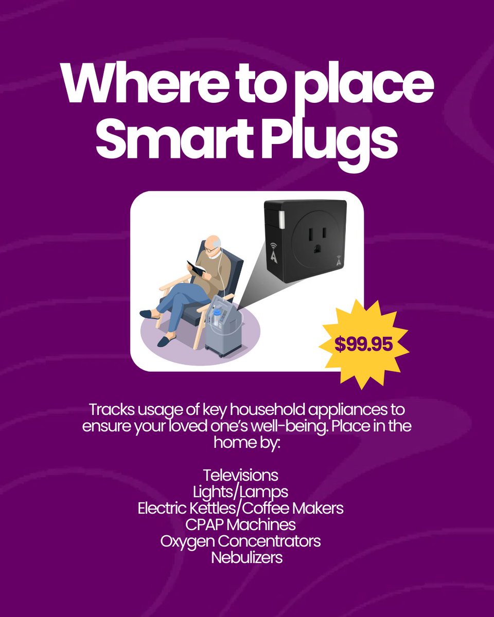 SmartAlertTech's tweet image. Peace of mind, built into a plug.💜
Our Smart Plug makes it easy to monitor essential devices, all from our dedicated app. Get instant alerts, set alarms, and share access with family, all while enjoying built-in protection and remote control.