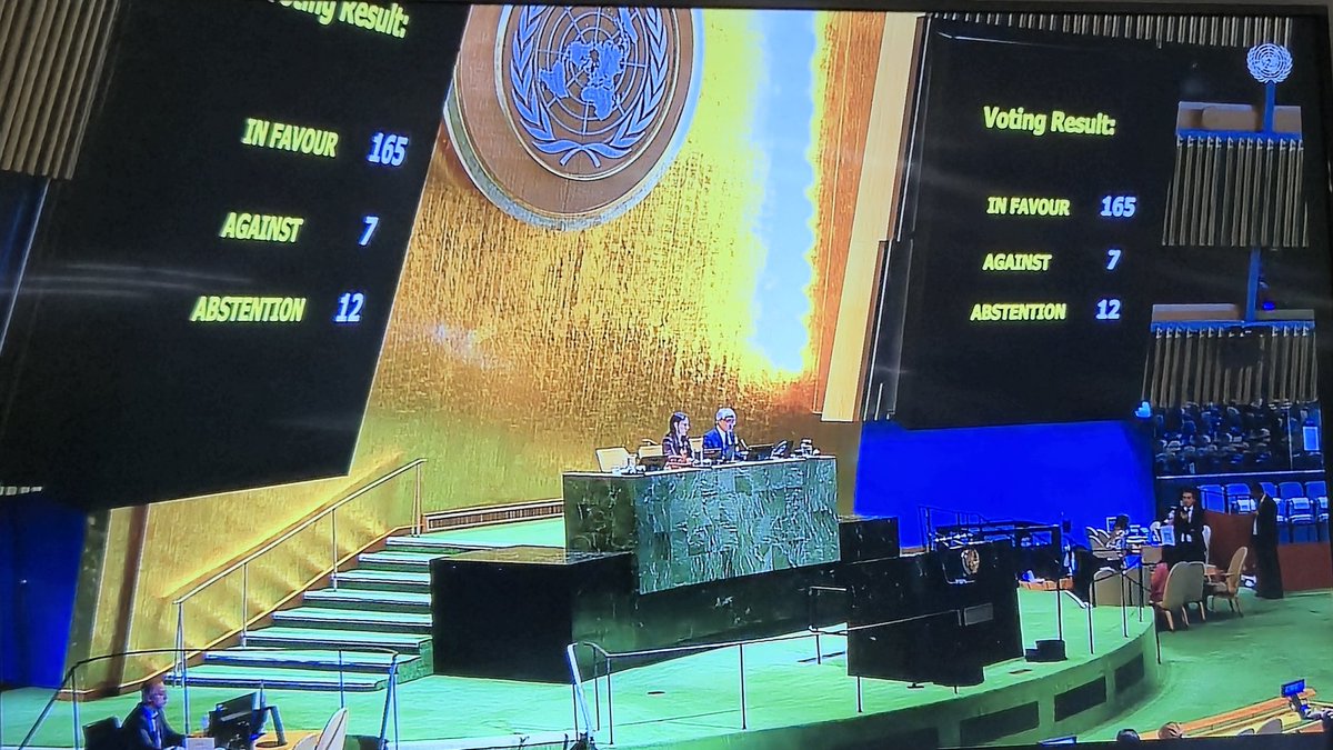 ‼️Victoria abrumadora

165 países exigen el fin del bloqueo criminal contra Cuba 🇨🇺

#TumbaElBloqueo