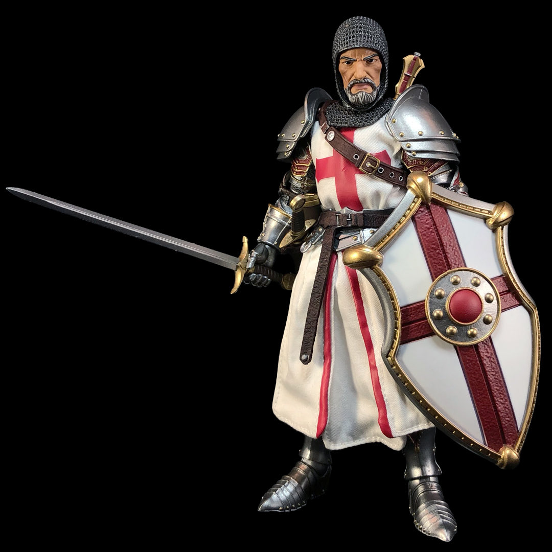 kifamush's tweet photo. Mythic Legions All Stars 6 Sir Enoch !!
白い長衣と赤い十字架の、いわゆるテンプル騎士団的なオーソドックスな騎士、エノク卿。
バケツ型ヘルメットと飾り2種も付属して充実の騎士セットです😊
#MythicLegions #AllStars6 https://t.co/42iYkCotYj