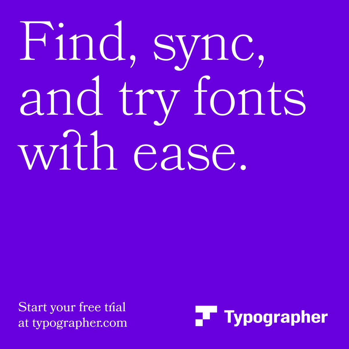 Typographer tweet media