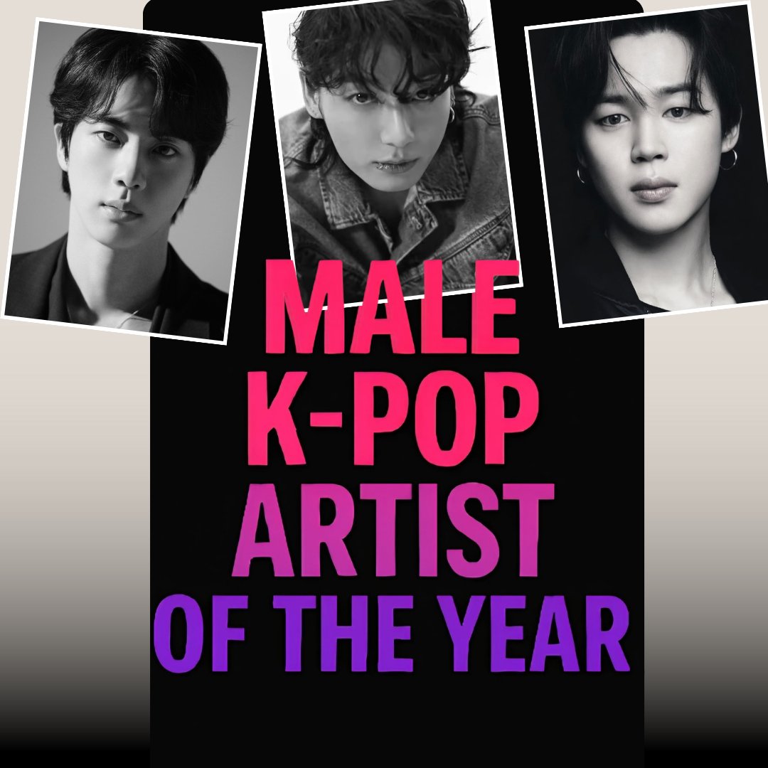 BTSarmy_inspain's tweet photo. HIT 100 AWARDS ❤️🏆
Votos ilimitados
Hasta el 12/11
Categorías:
▪️Song of the Year: Jhope
▪️Album of the Year: Jimin y Jin
▪️Best kpop song: Jimin y Jhope
▪️Male kpop Artist of the year: Jimin, Jk y Jin
▪️Kpop Group of the Year: BTS 💜
https://t.co/YbjZTQ2Gwr
#BTS
#Hit100
-🪄 https://t.co/V3PArq2nhe