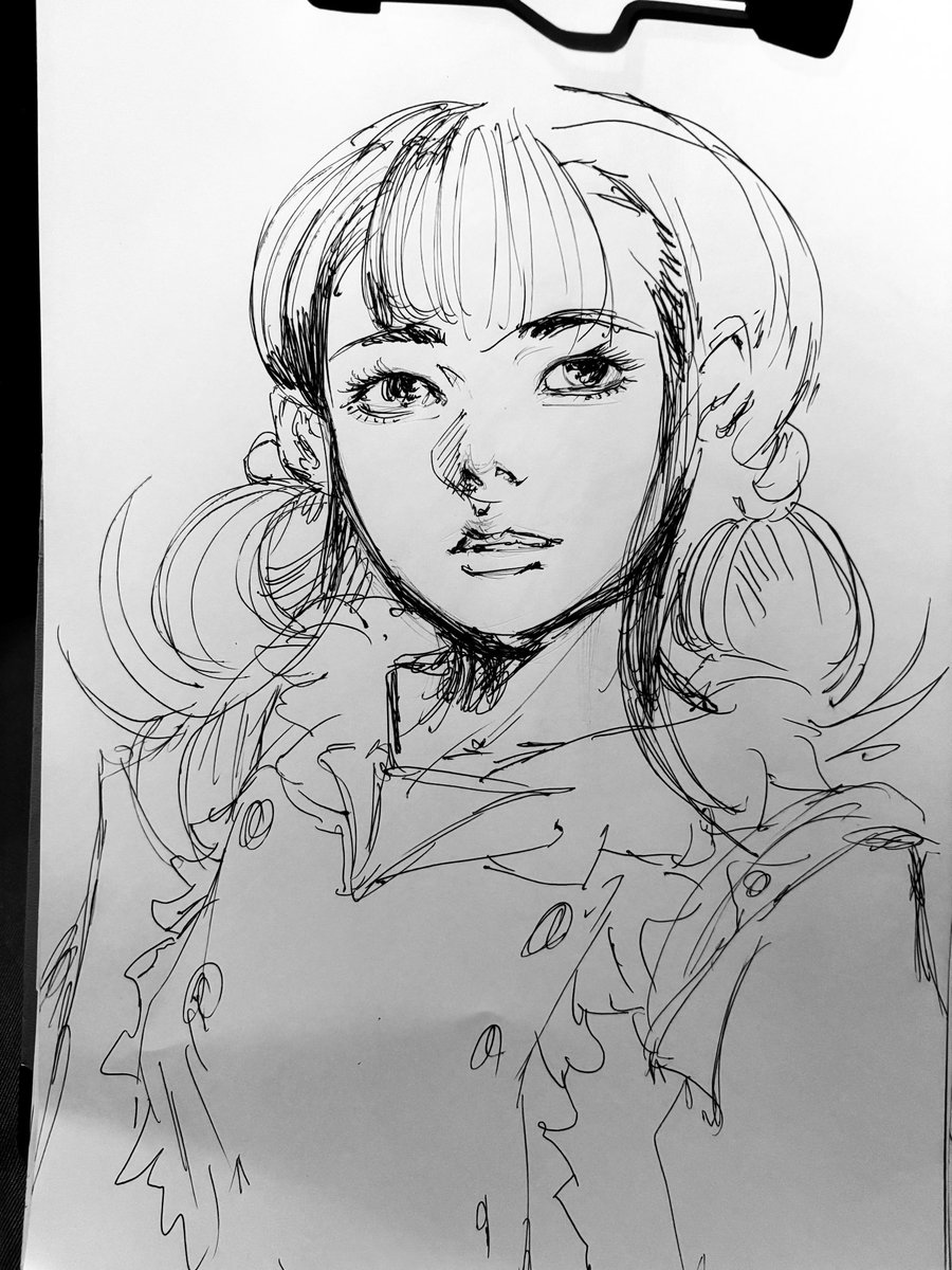 少し描きました。

まだまだ、集中力欠けてます😅

夜勤の夜食休憩も、カロリーメイトで早めに済ませてます😅

#イラスト #rkgk #ラフスケッチ 